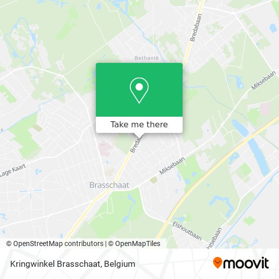 Kringwinkel Brasschaat plan