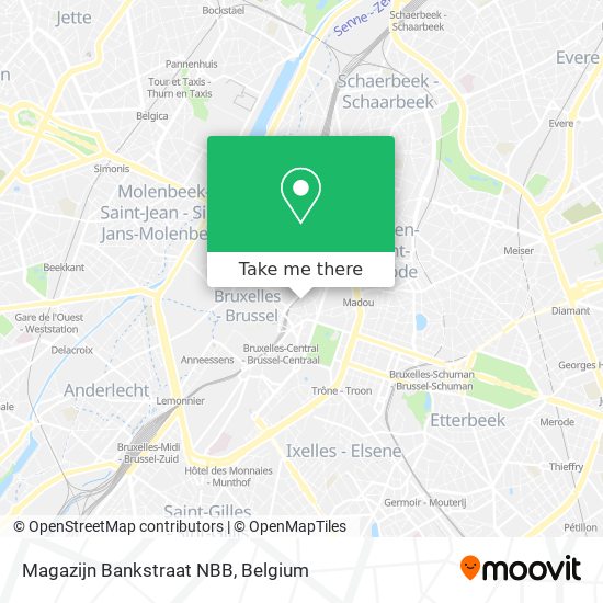 Magazijn Bankstraat NBB map