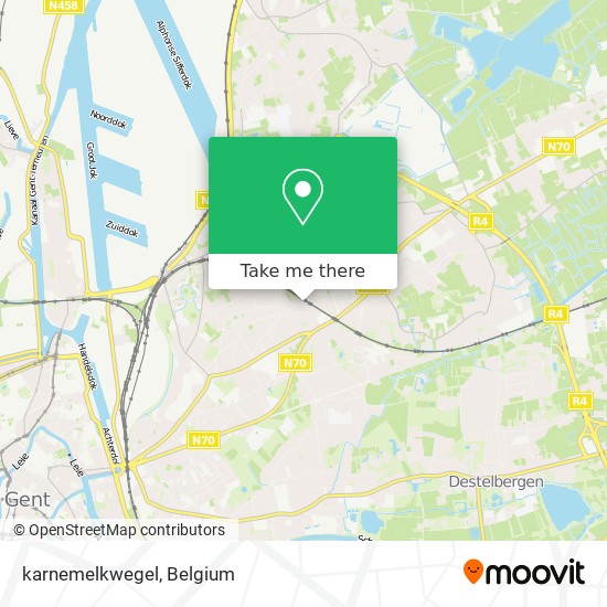 karnemelkwegel map