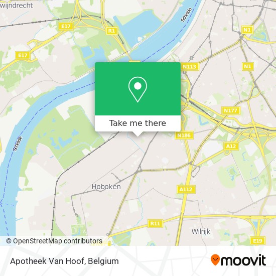 Apotheek Van Hoof map