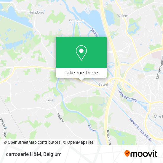 carroserie H&M map