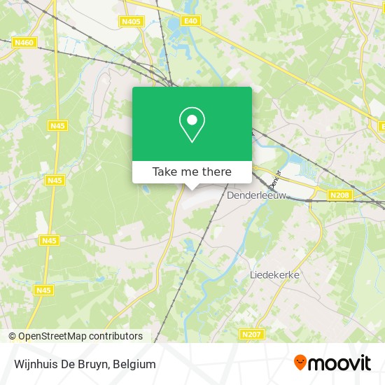 Wijnhuis De Bruyn map