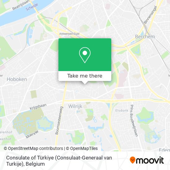 Consulate of Türkiye (Consulaat-Generaal van Turkije) plan