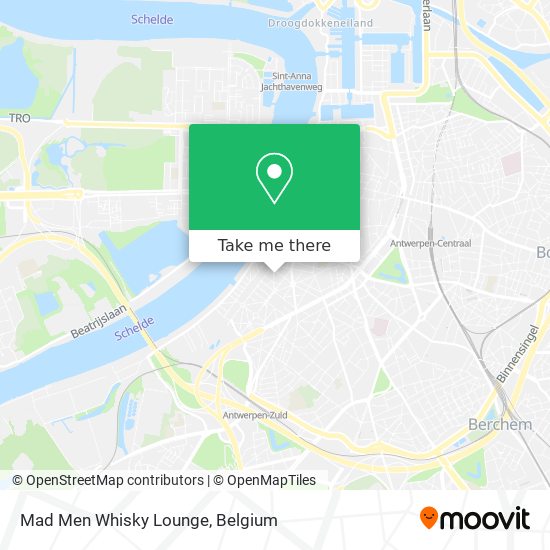 Mad Men Whisky Lounge map