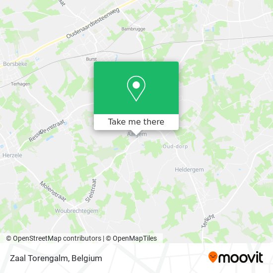 Zaal Torengalm map