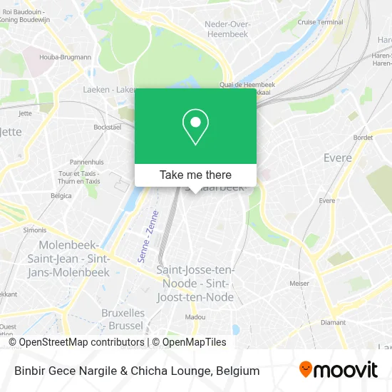 Binbir Gece Nargile & Chicha Lounge map