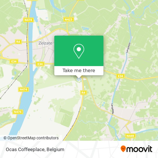 Ocas Coffeeplace map