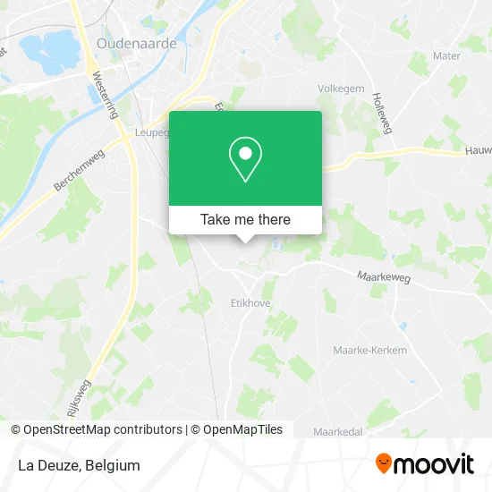 La Deuze map