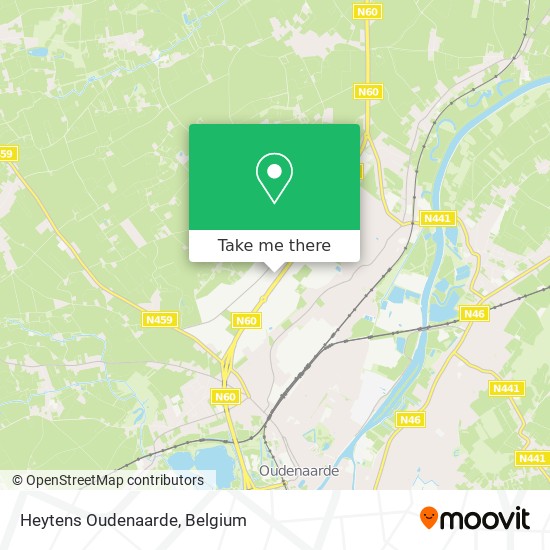 Heytens Oudenaarde map