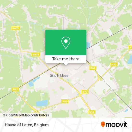 Hause of Leten map