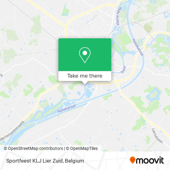 Sportfeest KLJ Lier Zuid plan