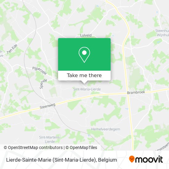 Lierde-Sainte-Marie (Sint-Maria-Lierde) plan