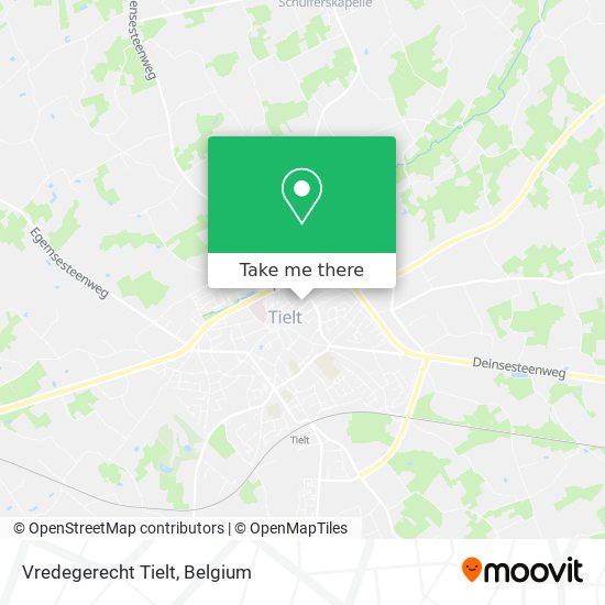 Vredegerecht Tielt plan