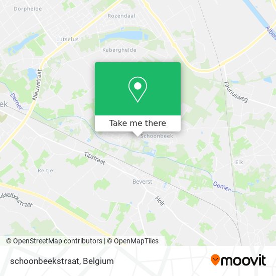 schoonbeekstraat map