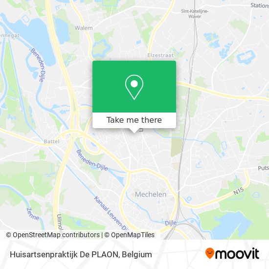 Huisartsenpraktijk De PLAON plan