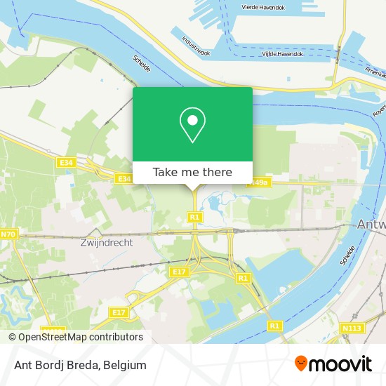 Ant Bordj Breda map