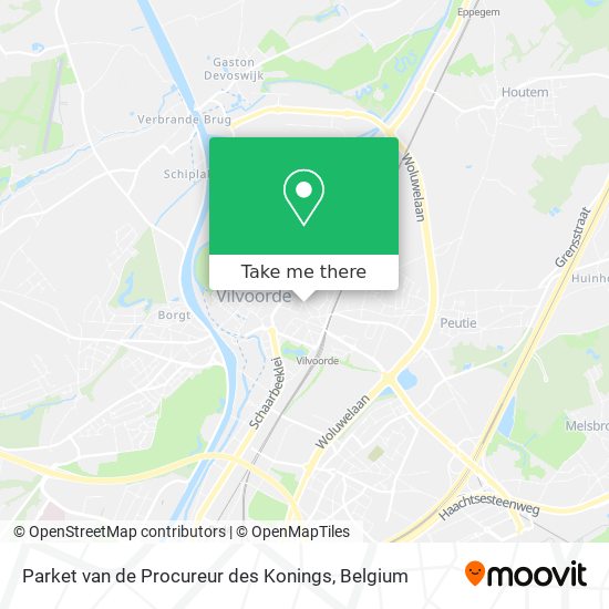 Parket van de Procureur des Konings plan