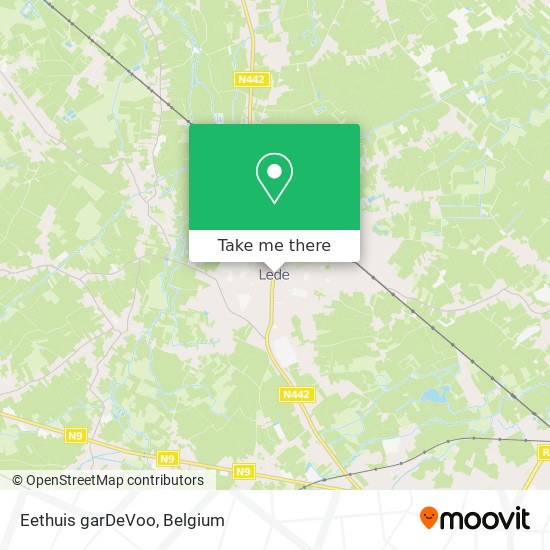 Eethuis garDeVoo map