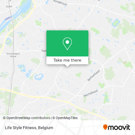 Life Style Fitness map