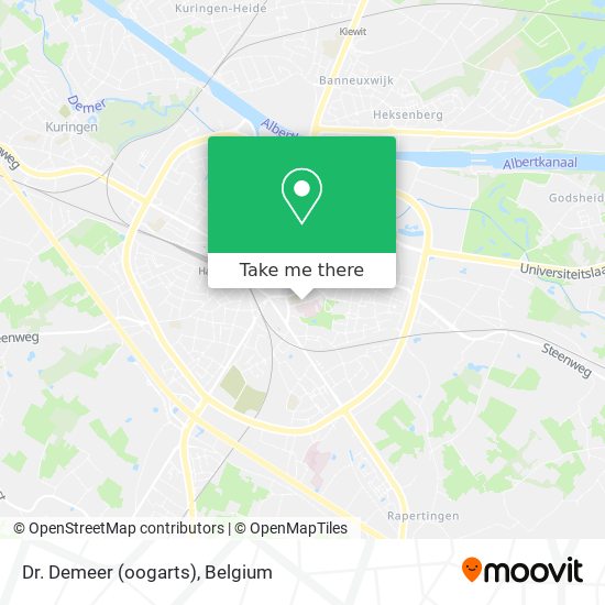 Dr. Demeer (oogarts) plan