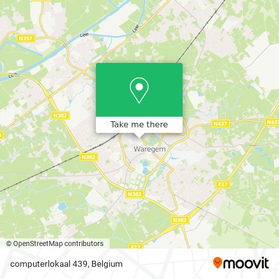 computerlokaal 439 map