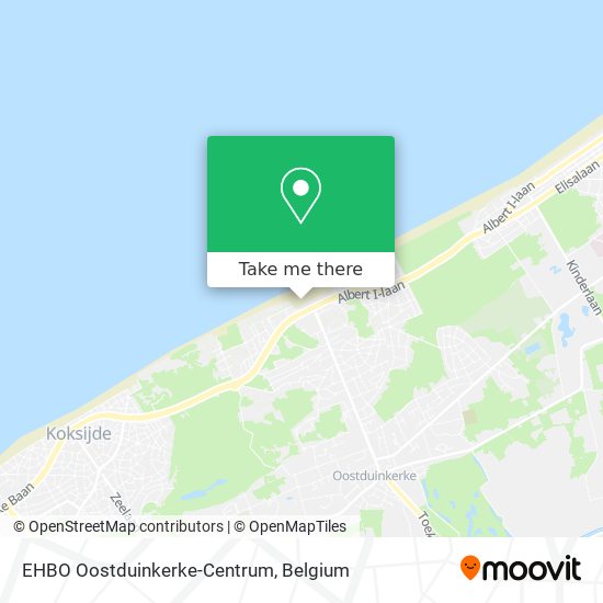 EHBO Oostduinkerke-Centrum map