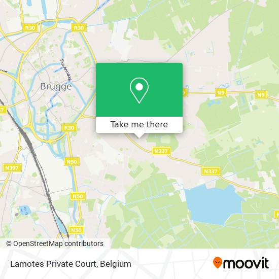 Lamotes Private Court map