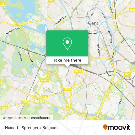 Huisarts Sprengers map