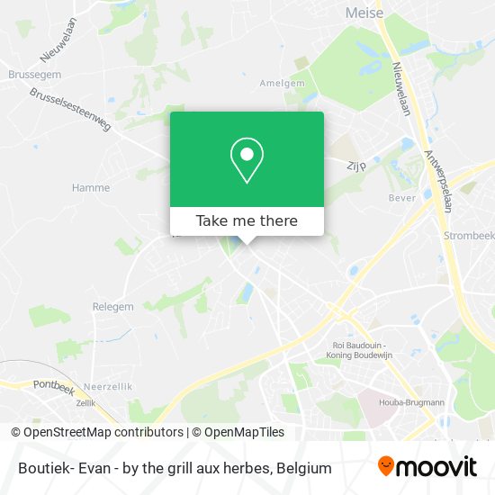 Boutiek- Evan - by the grill aux herbes map