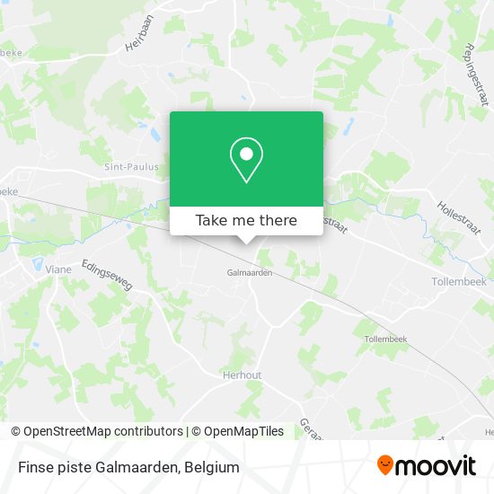 Finse piste Galmaarden plan