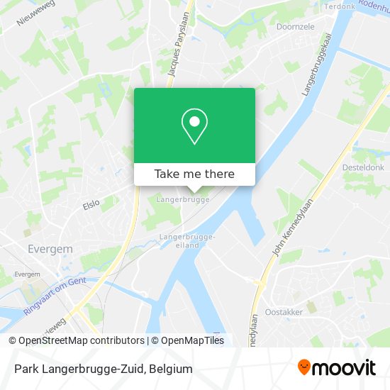 Park Langerbrugge-Zuid plan