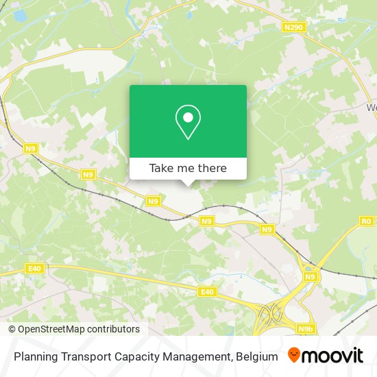 Planning Transport Capacity Management map