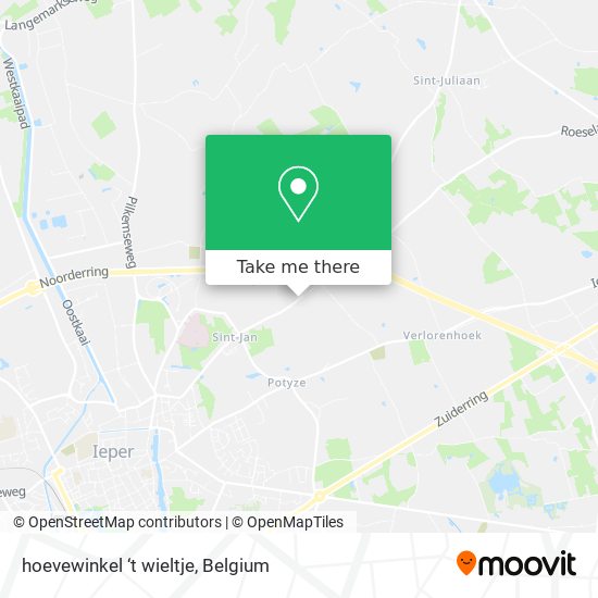 hoevewinkel ‘t wieltje map