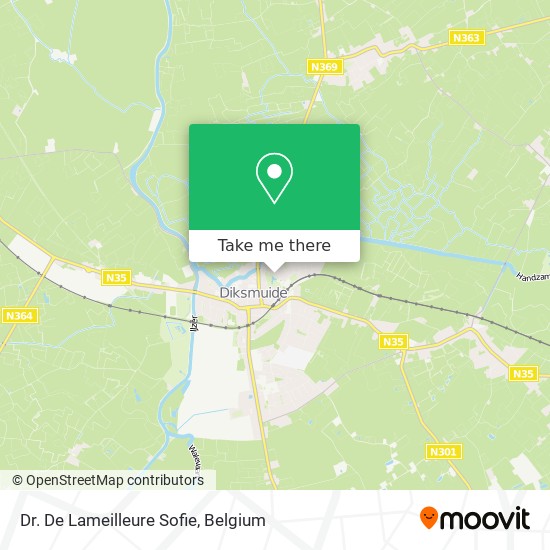 Dr. De Lameilleure Sofie map