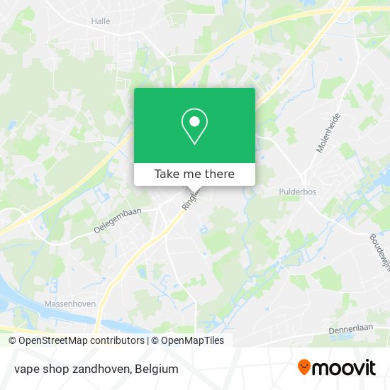 vape shop zandhoven plan