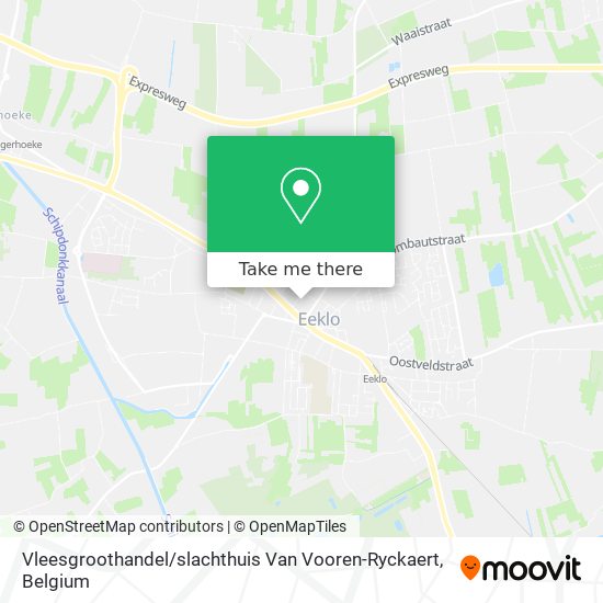 Vleesgroothandel / slachthuis Van Vooren-Ryckaert map