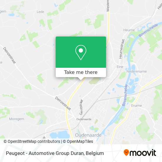Peugeot - Automotive Group Duran map