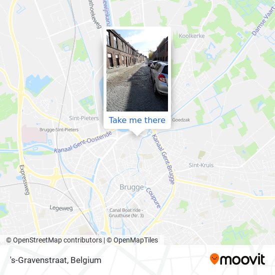 's-Gravenstraat map