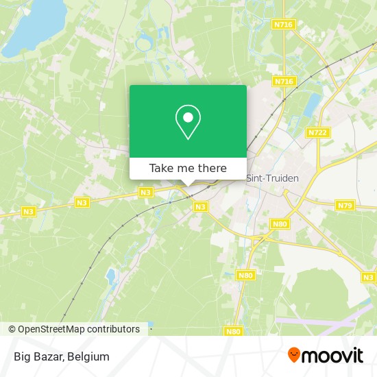 Big Bazar map