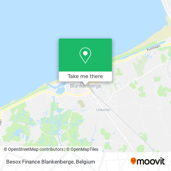 Besox Finance Blankenberge map