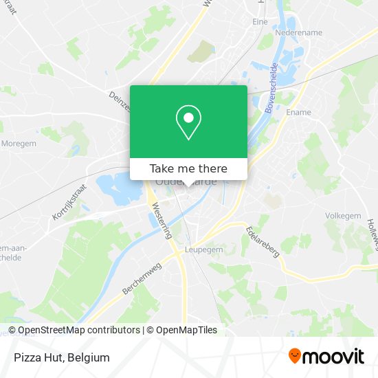 Pizza Hut map