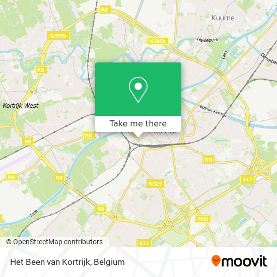 Het Been van Kortrijk map