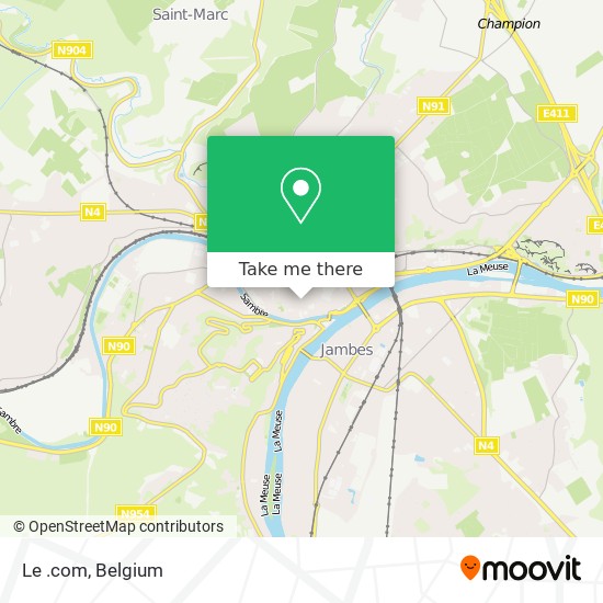 Le .com map