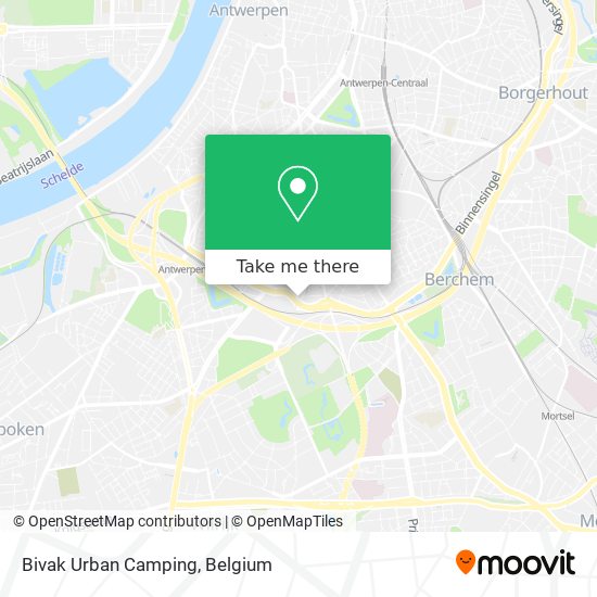 Bivak Urban Camping plan