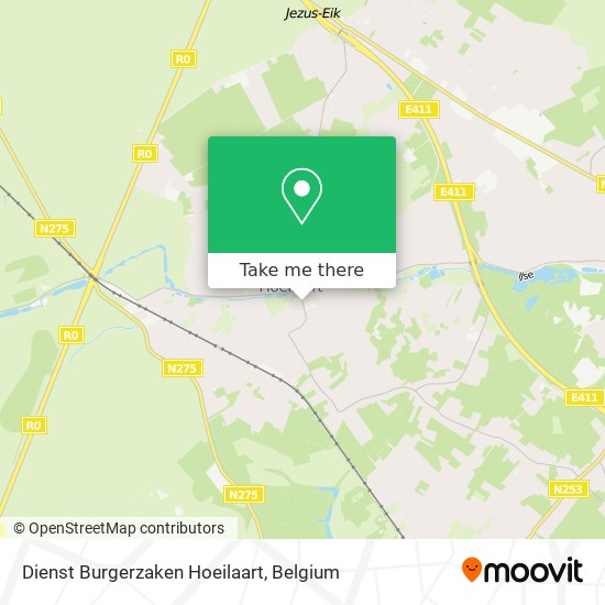 Dienst Burgerzaken Hoeilaart map