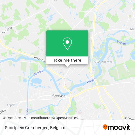 Sportplein Grembergen map