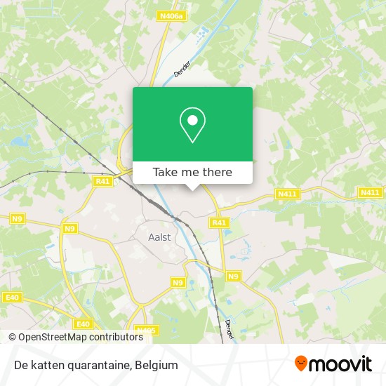 De katten quarantaine map