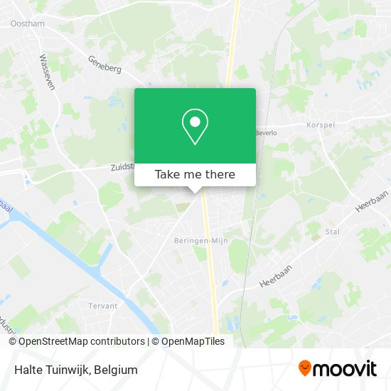 Halte Tuinwijk map
