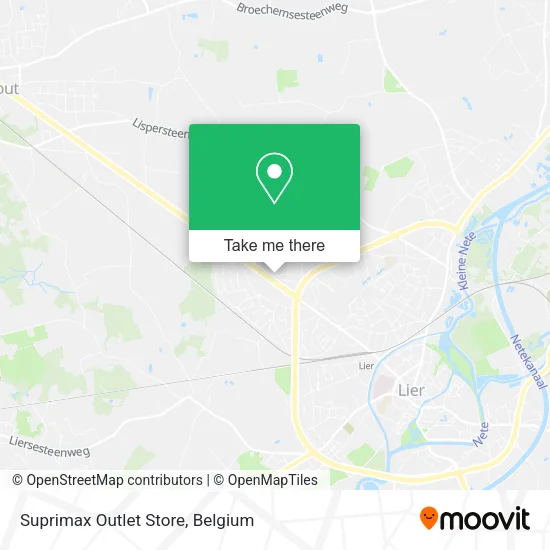 Suprimax Outlet Store map
