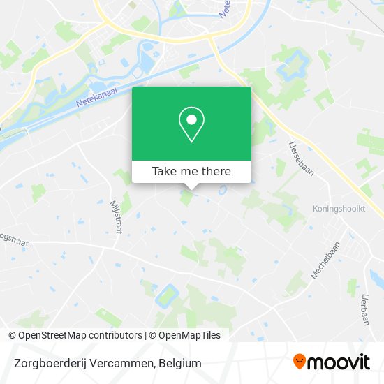 Zorgboerderij Vercammen plan
